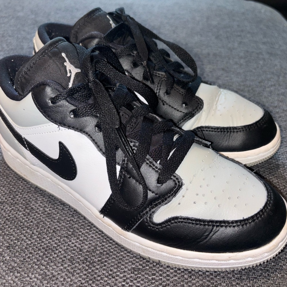 Nike Jordan Black, Gray and White Sneakers